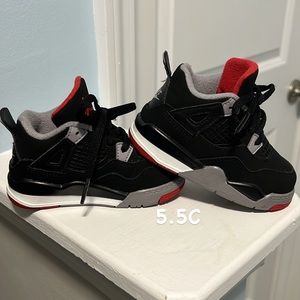 Jordan retro 4 toddler shoes